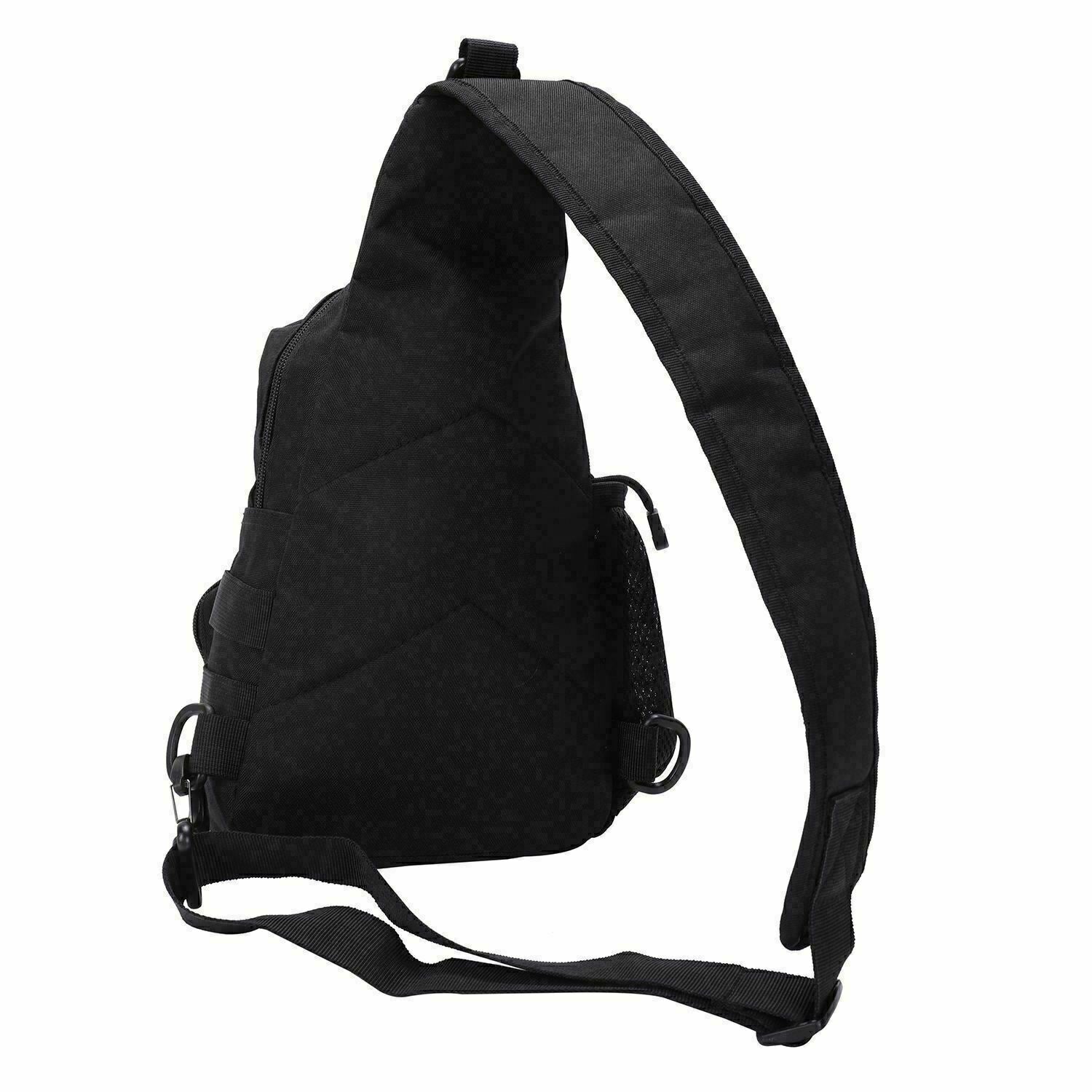 Men Small Chest Bag Pack Travel Sport Shoulder Sling Backpack Cross Body Outdoor