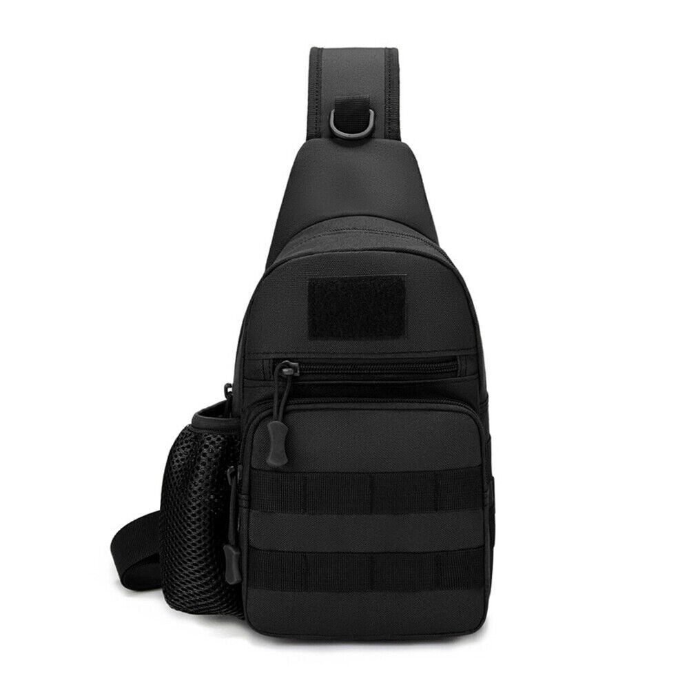 Men Small Chest Bag Pack Travel Sport Shoulder Sling Backpack Cross Body Outdoor