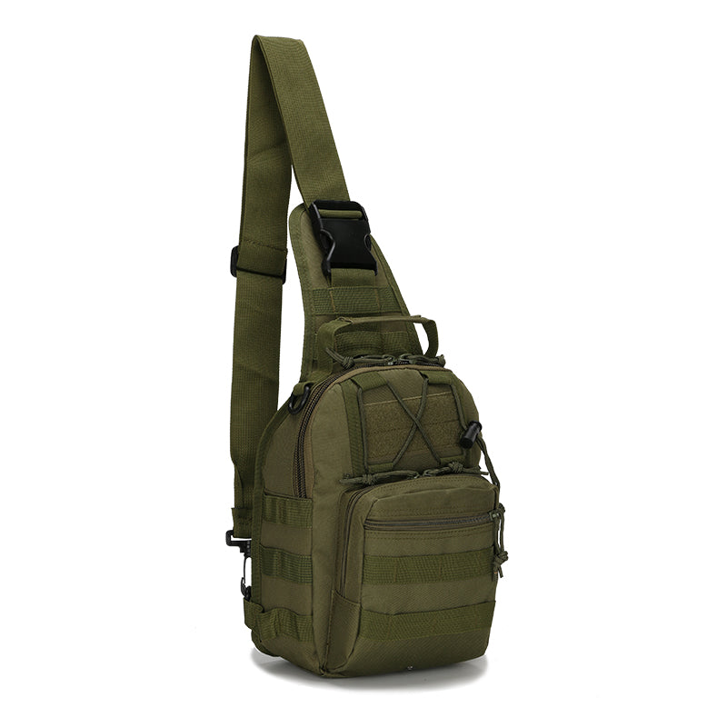 Mens Sling Backpack Molle Tactical Military Outdoor Travel Shoulder Chest Bag