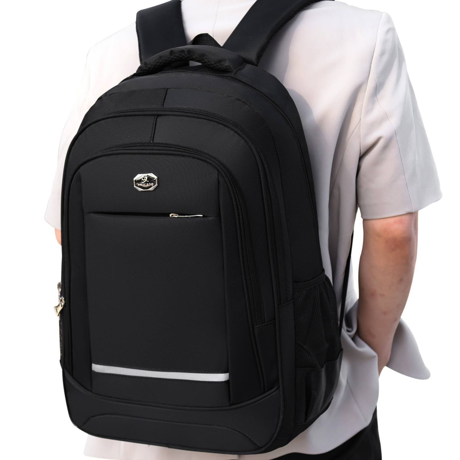 Men Women Laptop Backpack Waterproof 40L Large Rucksack Travel School Bag