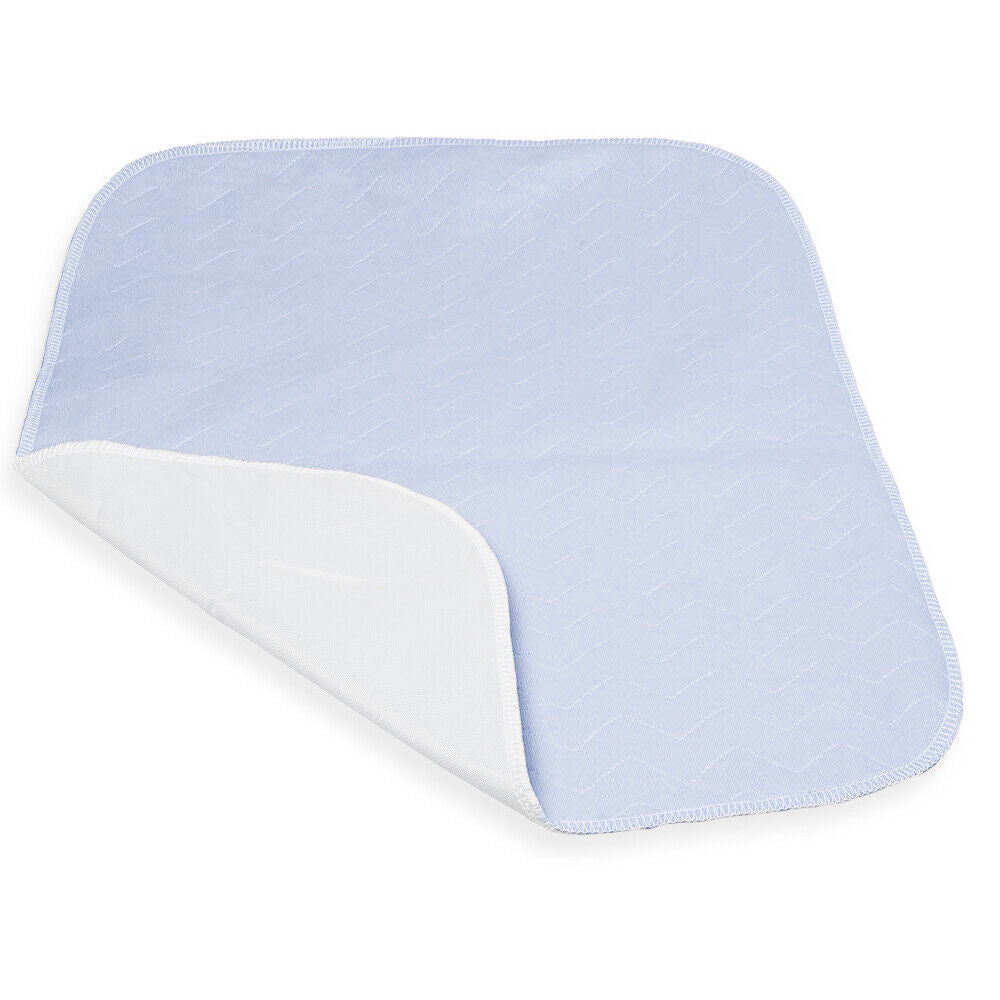 ComfortCare Eco Blue, Washable, Incontinence Pad/Waterproof Mattress Protector