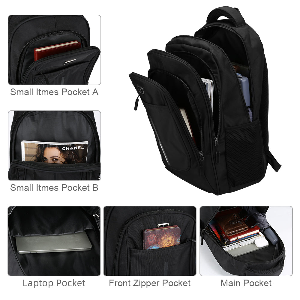 40L Men Women Laptop Large Waterproof Travel Hiking School Bag