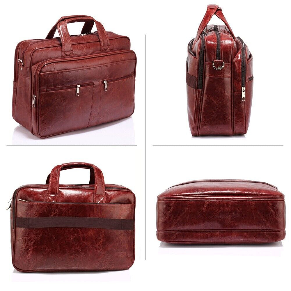 16” Executive Business Laptop Bag Travel Flight Cabin Office portfolio Briefcase