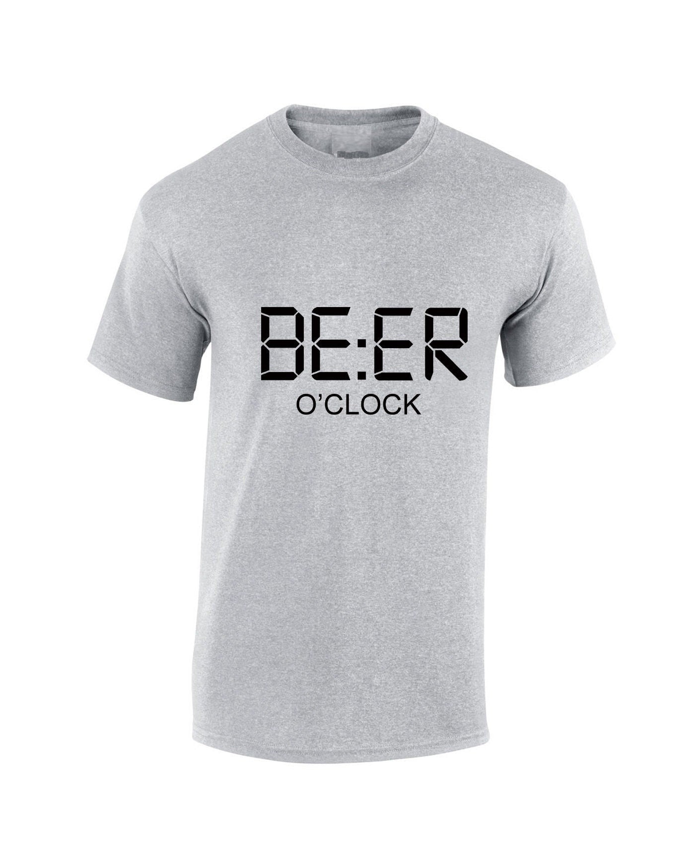 Beer o clock t shirt tshirt t-shirt tee shirt gift for beer lovers mens present birthday idea joke novelty funny unisex xmas