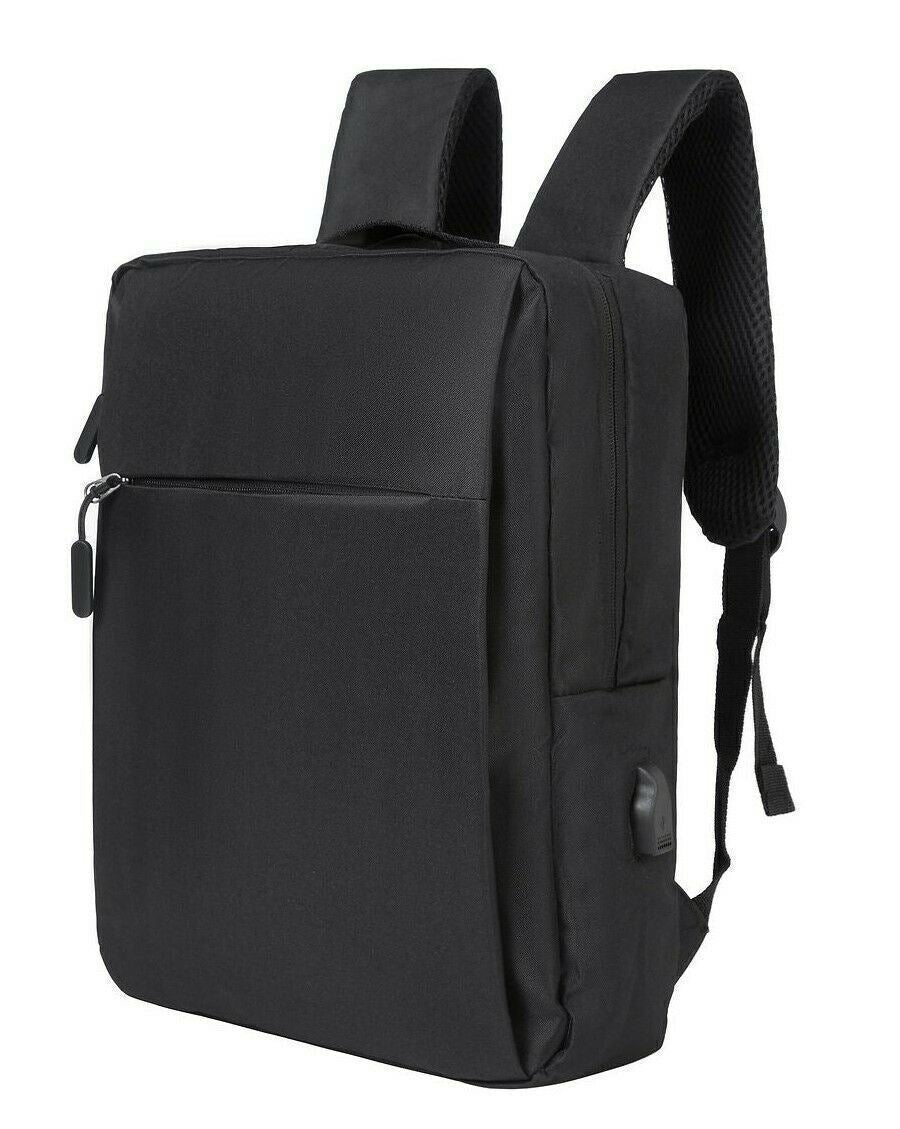 Waterproof Men Women Backpack Bag School Travel Laptop Bags USB Charging Port