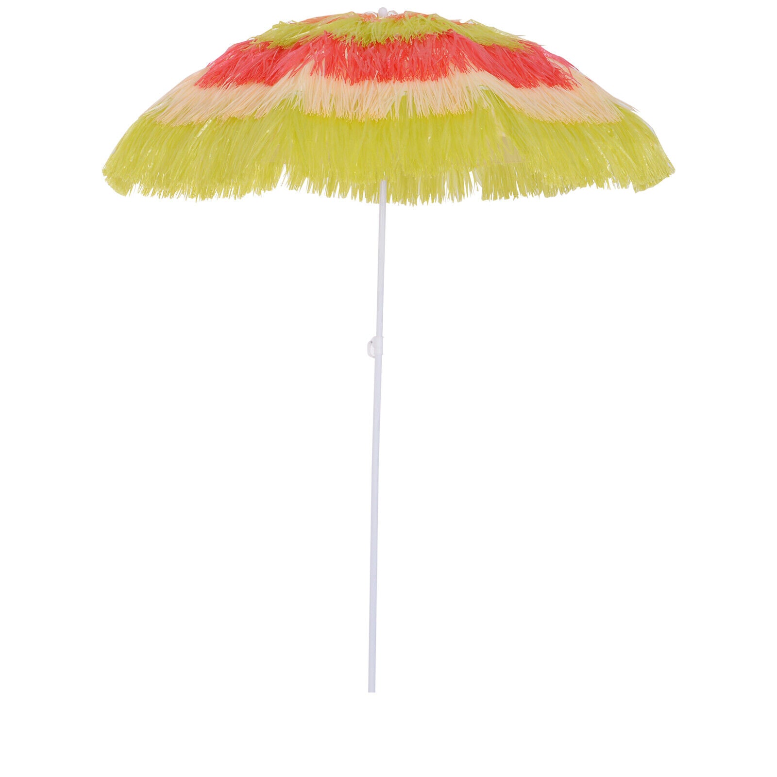 1.6m Patio Garden Hawaii Beach Sun Umbrella Sunshade Hawaiian Folding Parasol