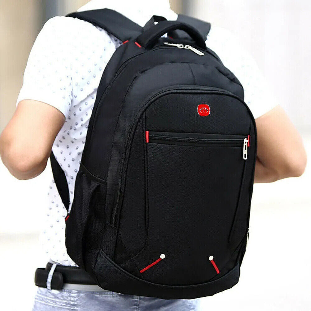 Mens & Boys Large Backpack Waterproof Rucksack Shoulder Travel Hiking School Bag