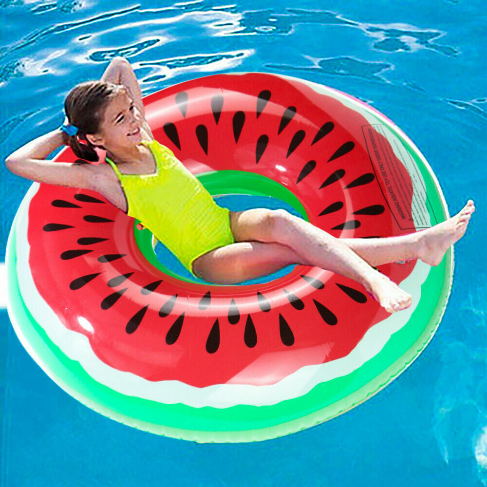 Kids Child Inflatable Donut Rubber Ring Pool Float Lilo Toys Doughnut Dohnut XL