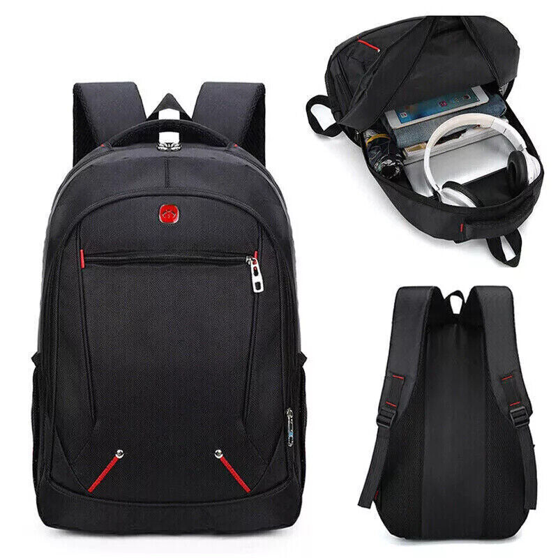 Mens & Boys Large Backpack Waterproof Rucksack Shoulder Travel Hiking School Bag