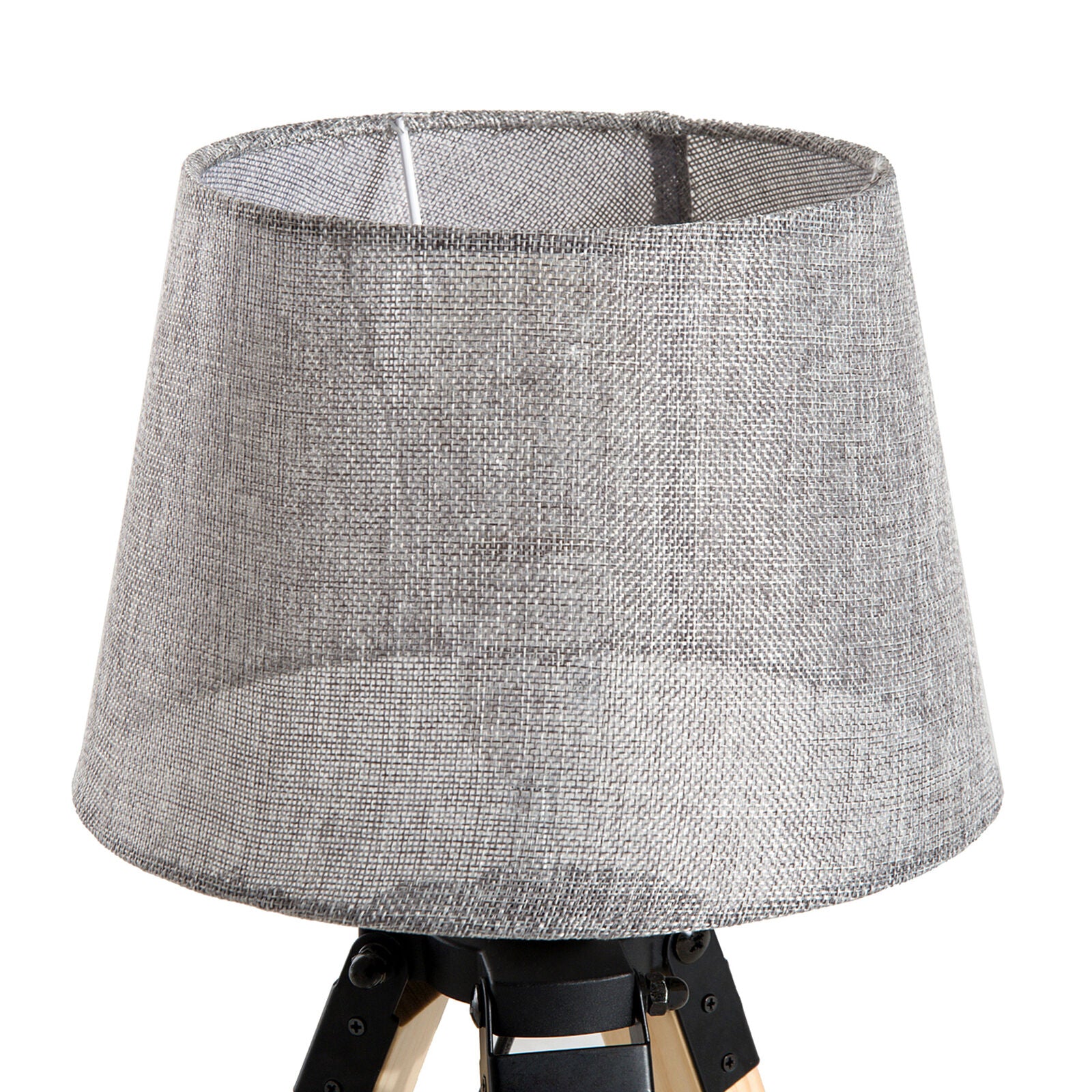 HOMCOM Tripod Table Lamp Living Room Night Lighting Bedside Desk D¨¦cor