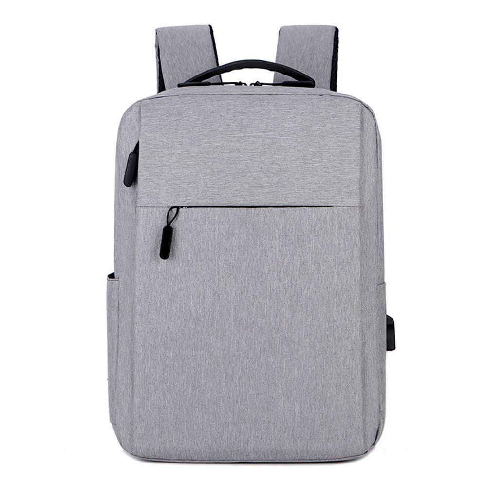 Mens Women Laptop Backpack Waterproof USB Rucksack Travel School Shoulder Bag