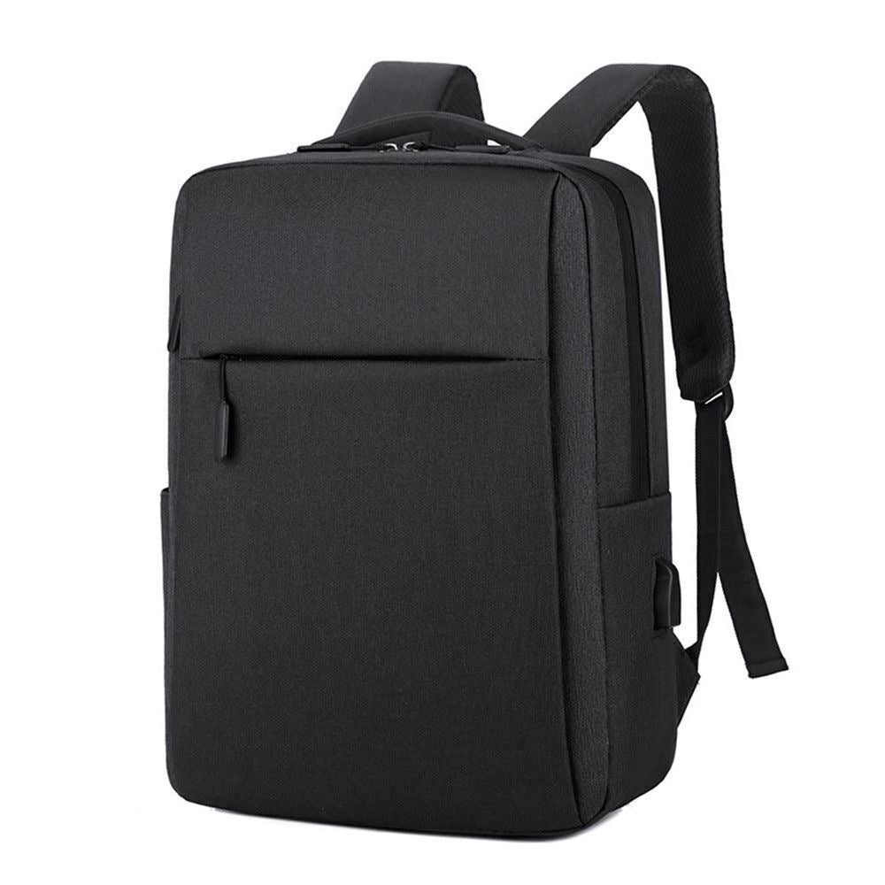 Mens Women Laptop Backpack Waterproof USB Rucksack Travel School Shoulder Bag