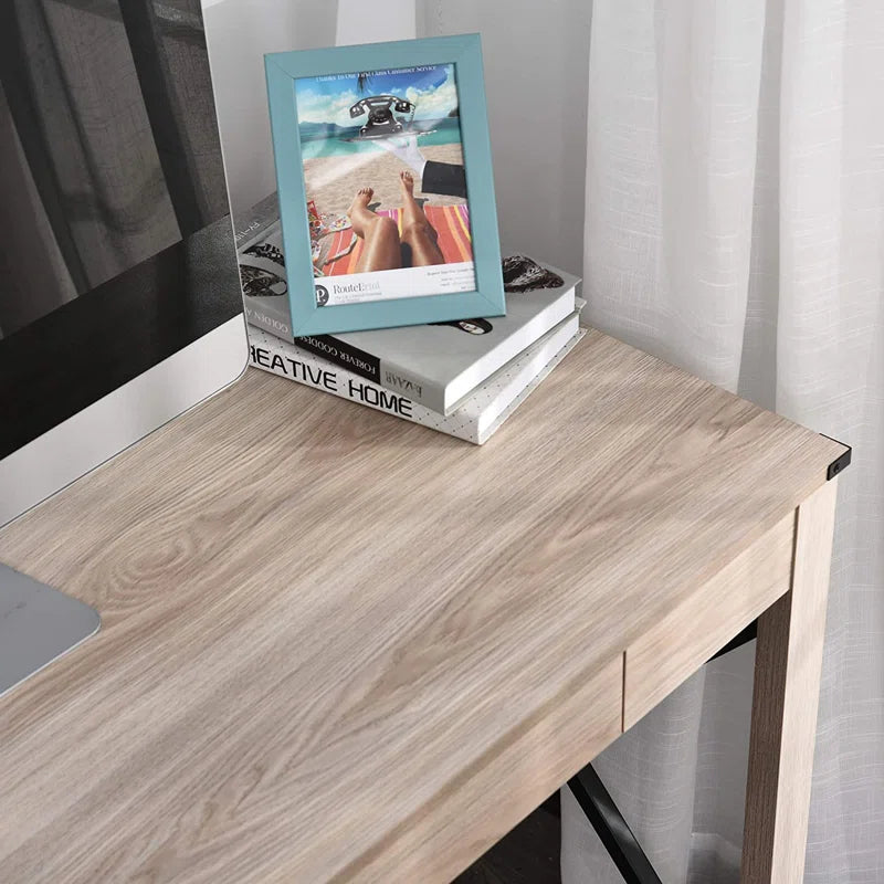 Pocola Solid Wood Base Computer Desk