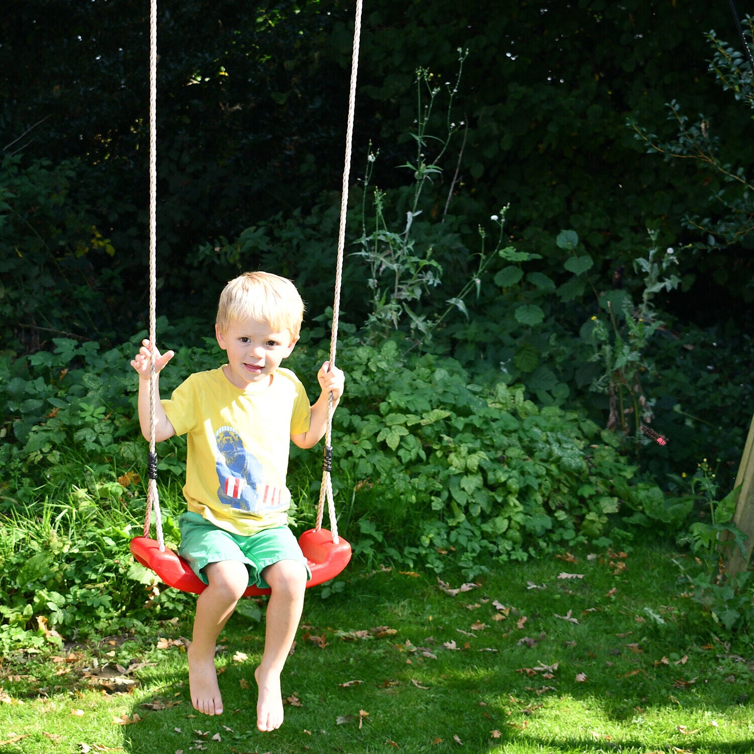 Children's Swing Seat Replacement Adjustable Weatherproof Ropes Climbing Frame