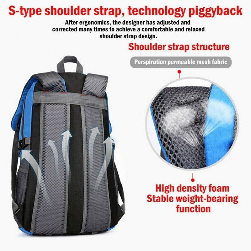  30L 40L Hiking Camping Backpack Waterproof Outdoor Sport Luggage 