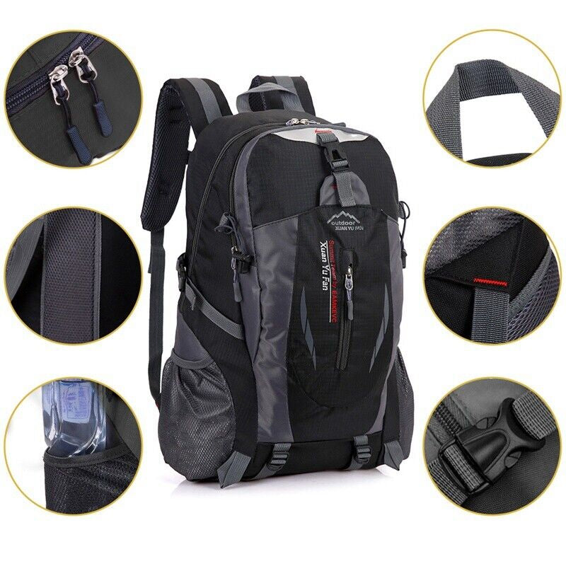  30L 40L Hiking Camping Backpack Waterproof Outdoor Sport Luggage 