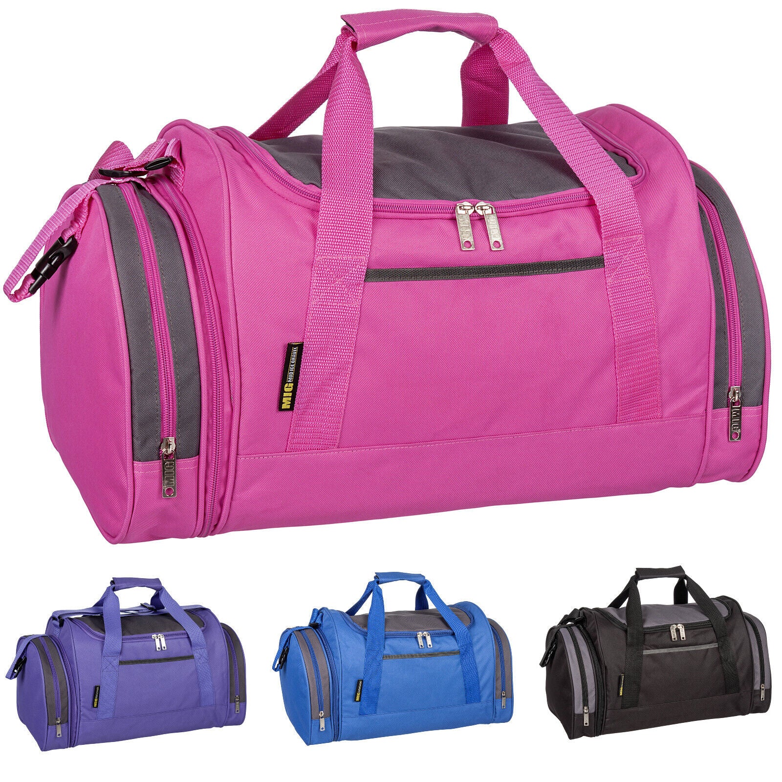 Ladies & Girls Medium Size Sports & Gym Holdall Bag - 