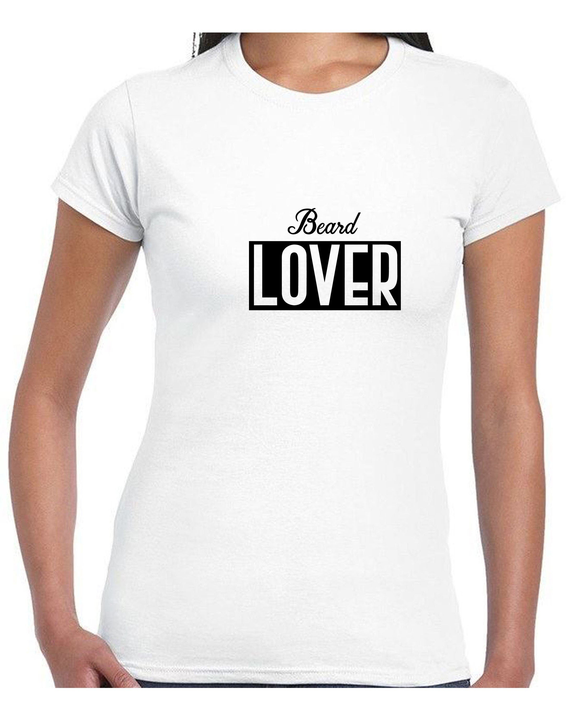 Beard lover tshirt t shirt t-shirt tee shirt gift for mens beard lover birthday present unisex i love beard funny top