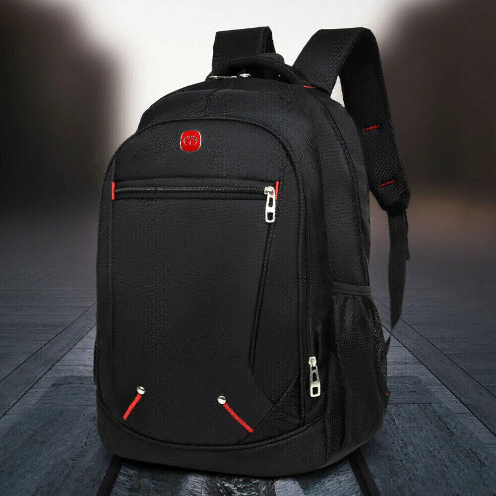 Mens & Boys Large Backpack Waterproof Rucksack Shoulder Travel Hiking School Bag