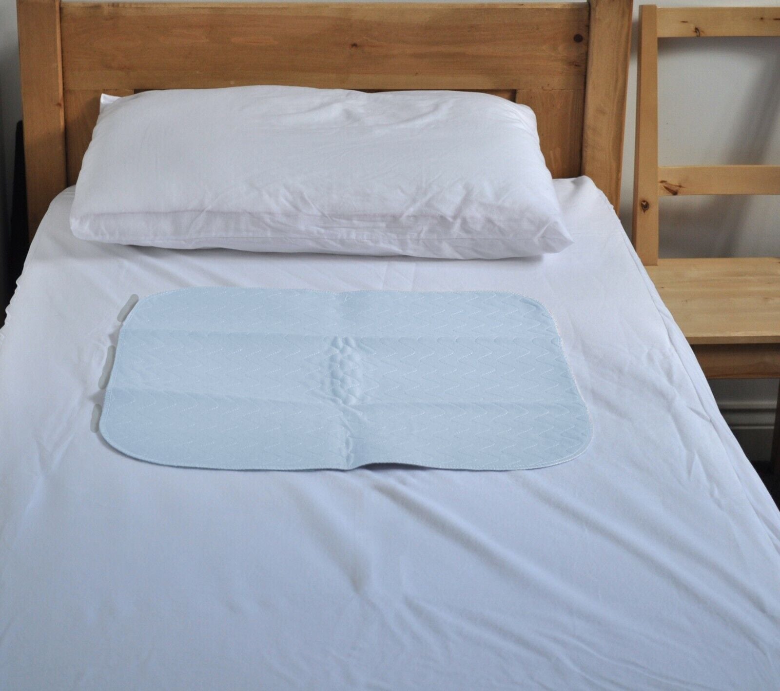 ComfortCare Eco Blue, Washable, Incontinence Pad/Waterproof Mattress Protector