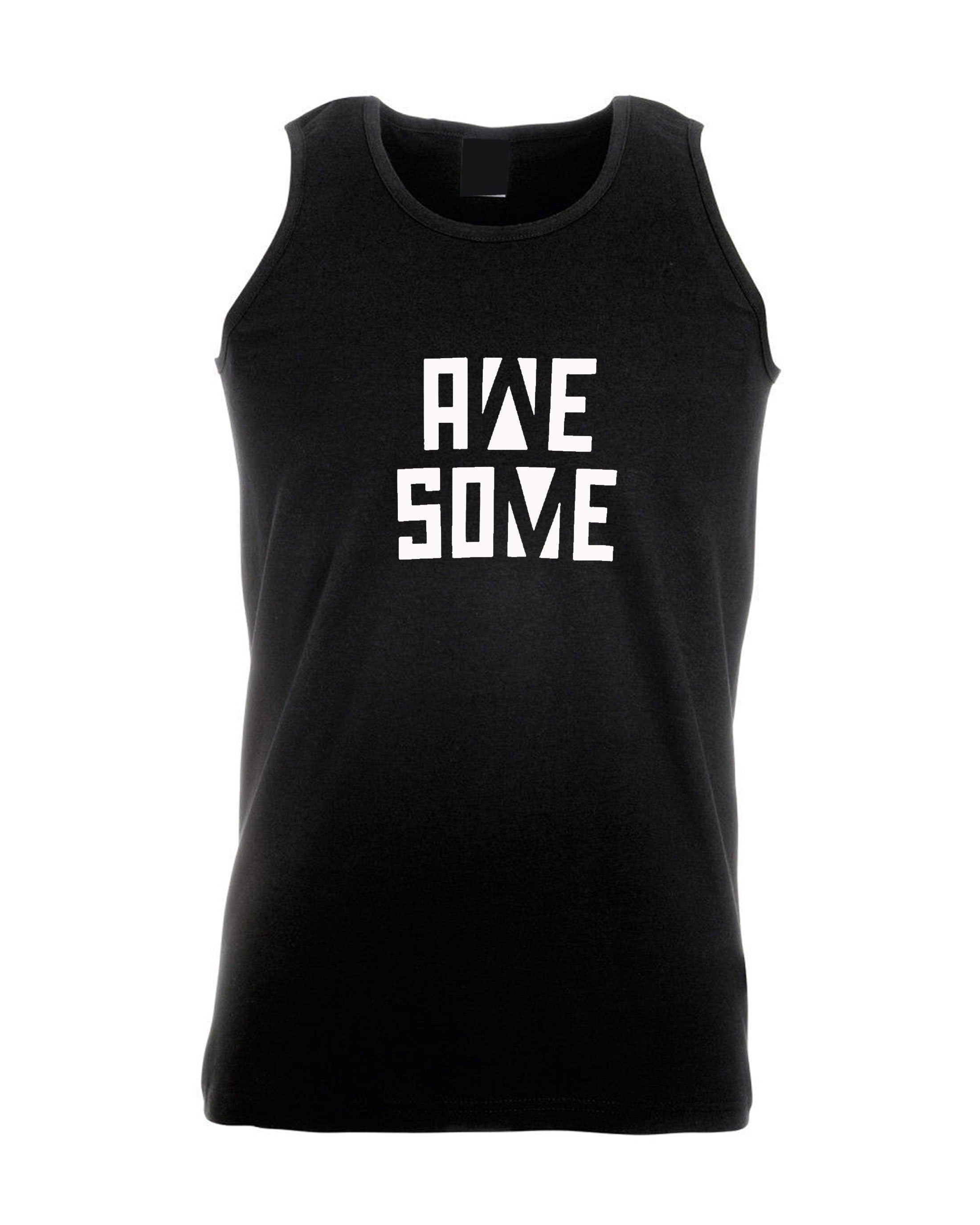 Awesome vest vests gym workout exercise jogging yoga idea funny unisex mens womens gift christmas birthday trending top