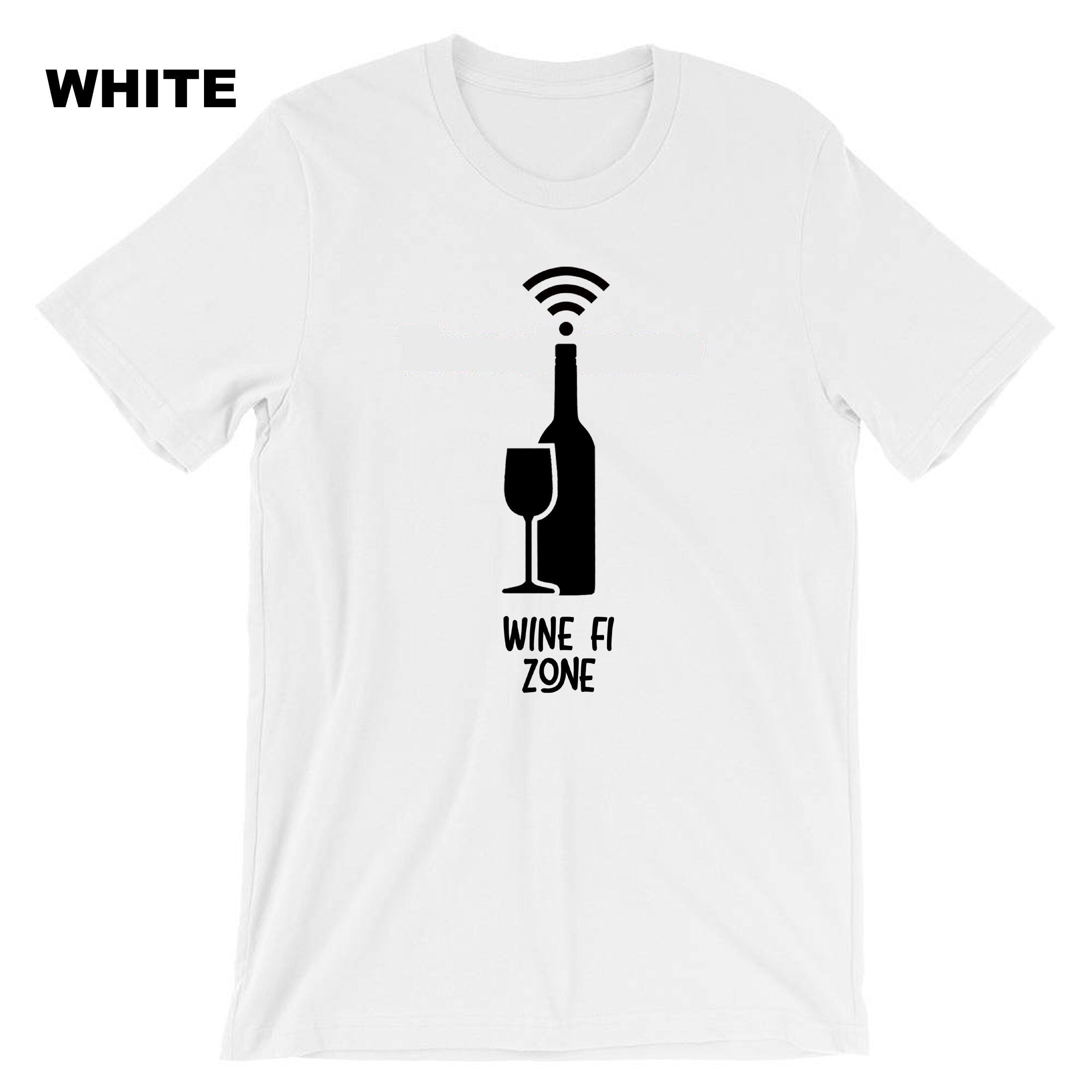 Wine Fi Zone Funny Mens Drunk T-shirt Tshirt T shirt Tee Shirt Unisex gift for Winw Lovers Birthday Xmas Present Womens Ladies Top Joke