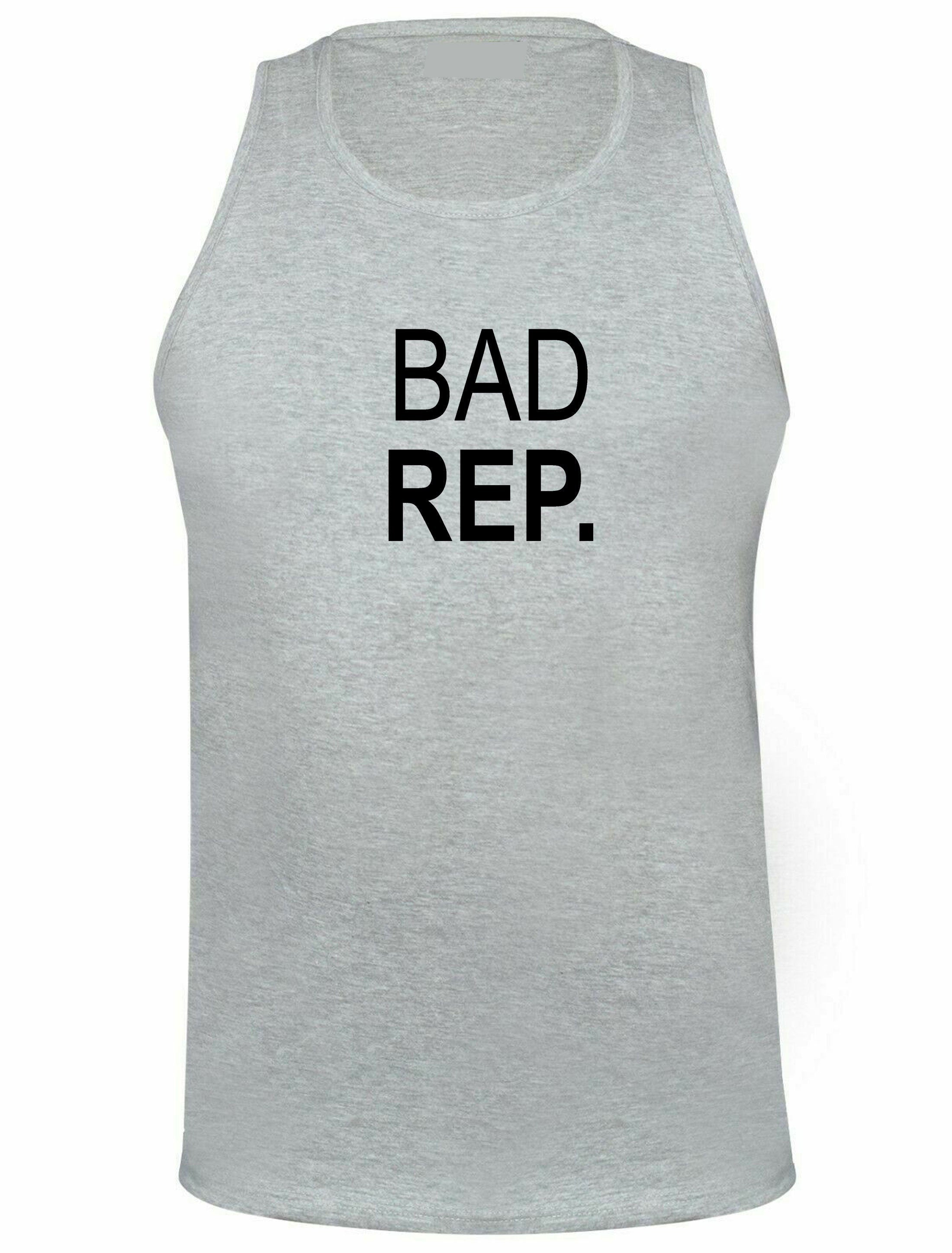 Bad rep. vest vests gym workout exercise yoga bad reputation - funny birthday gift top quality trending top ladies womens present