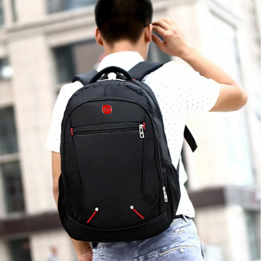 Mens & Boys Large Backpack Waterproof Rucksack Shoulder Travel Hiking School Bag