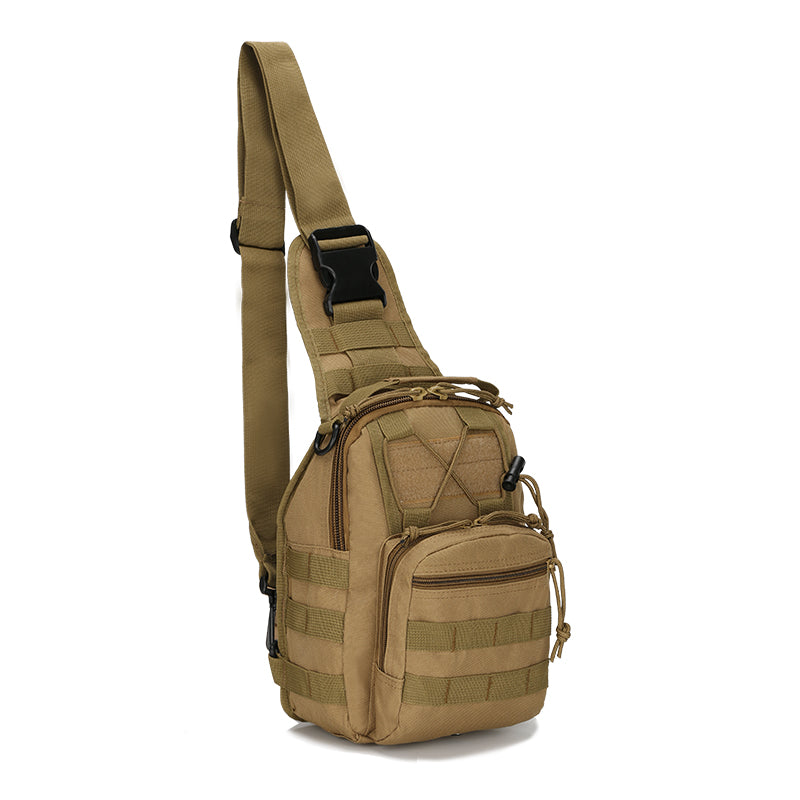 Mens Sling Backpack Molle Tactical Military Outdoor Travel Shoulder Chest Bag