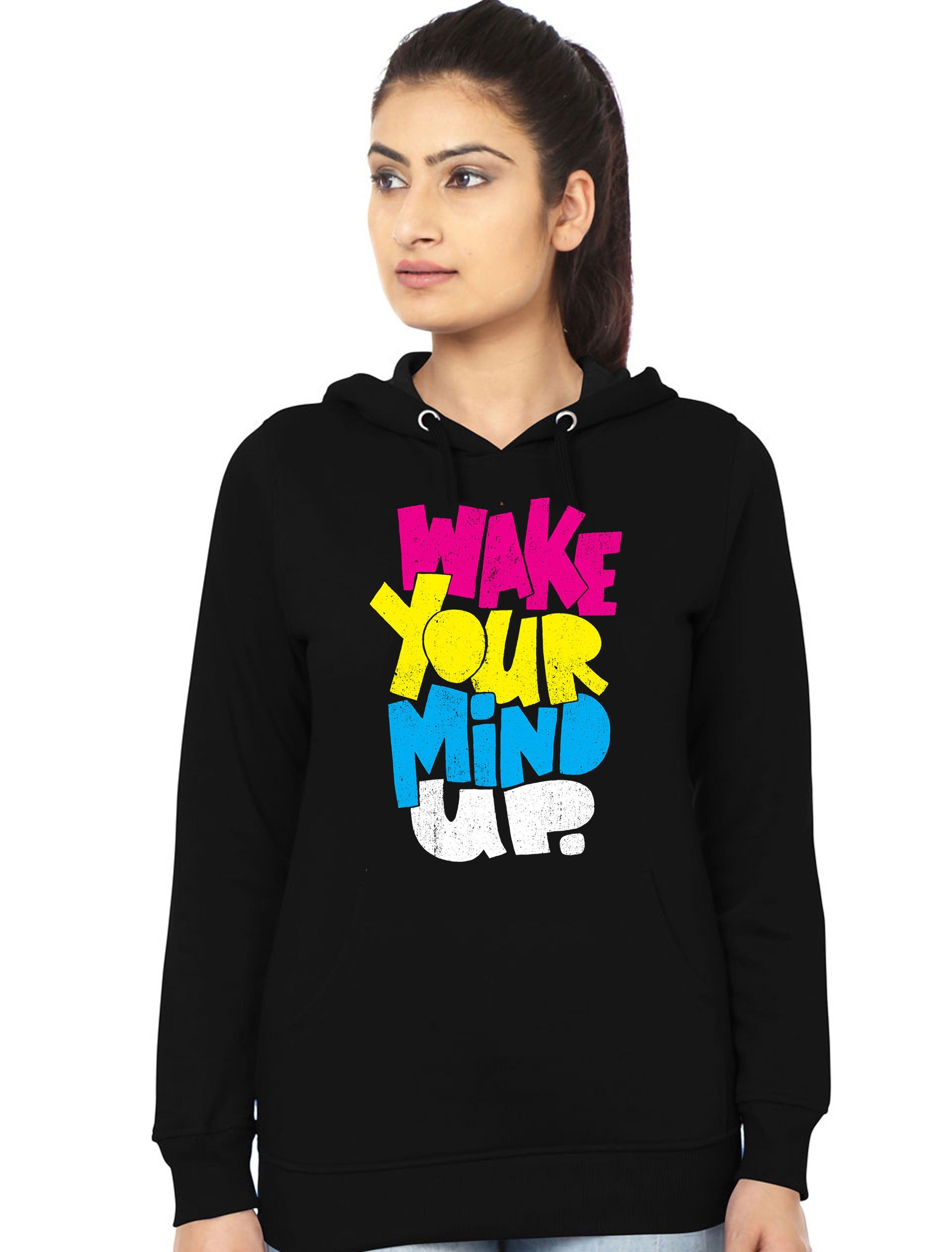 Wake your mind up Hoodie sensible Hoodie Hoody Hood Hooded mind games, use your mind, Unisex Hoodie Birthday Gift Xmas Gift Womens Mens