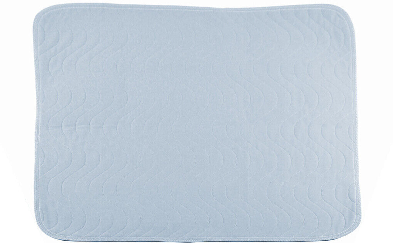 ComfortCare Eco Blue, Washable, Incontinence Pad/Waterproof Mattress Protector