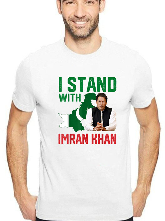 I Stand With IK Imran Khan PTI Shirt to Support Pakistan's ex Prime Minister Tee TShirt