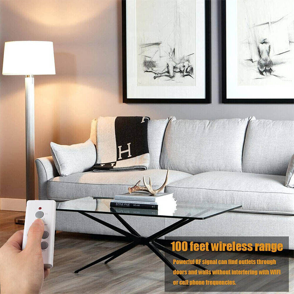 1-5 Remote Control Sockets Wireless Switch Home Mains Power Outlet Pack UK Plug