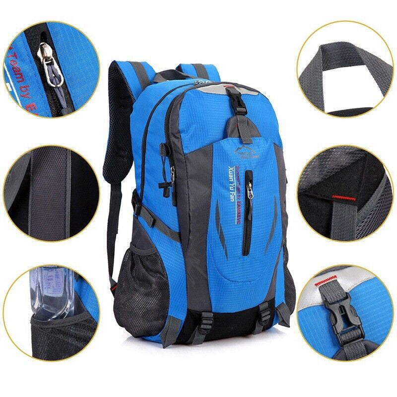  30L 40L Hiking Camping Backpack Waterproof Outdoor Sport Luggage 