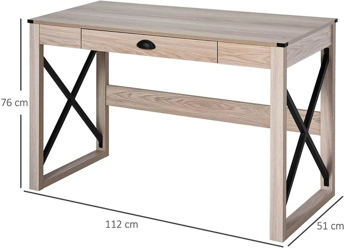 Pocola Solid Wood Base Computer Desk