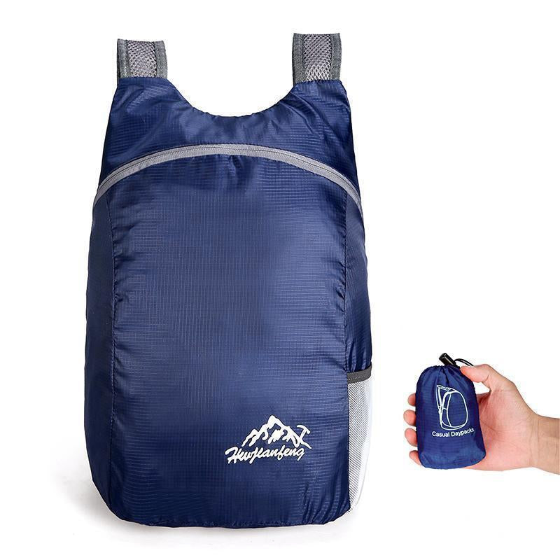 20L Hiking Camping Bag Large Foldable Backpack Outdoor Travel Luggage Rucksack