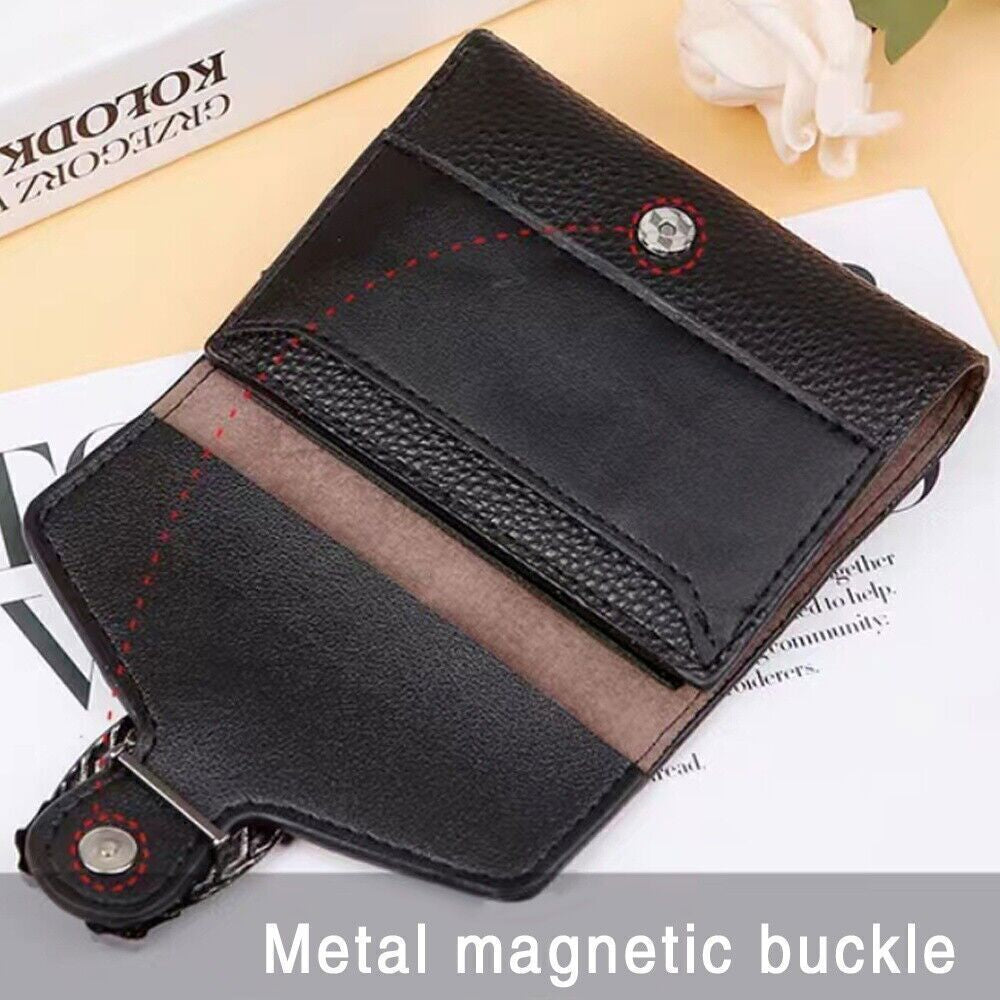 Women Short Small Money Purse Wallet Ladies Leather Folding Coin Card Holder UK