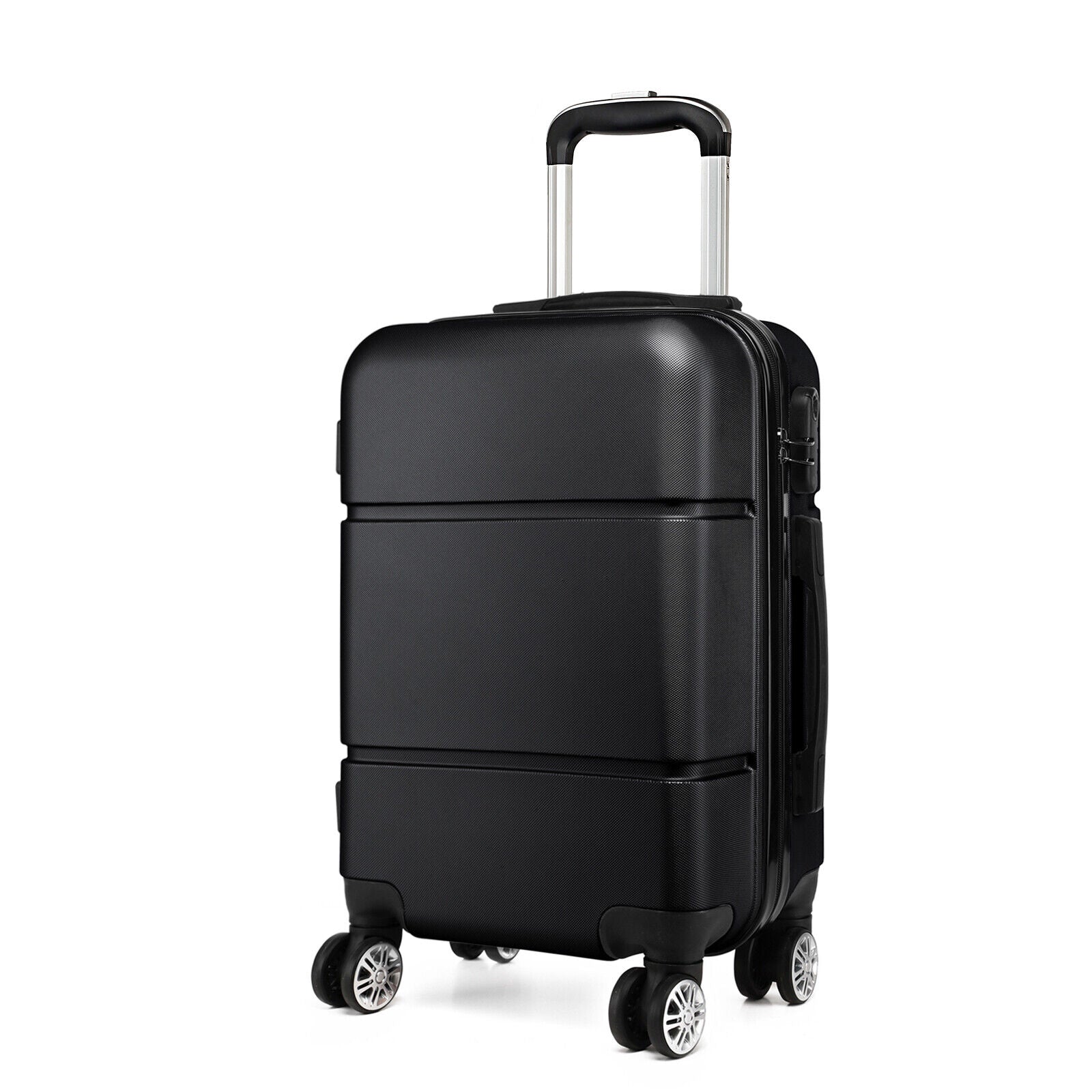 20 Inch Small Cabin Luggage Hard Shell Travel Suitcase Spinner 4 Wheels Case