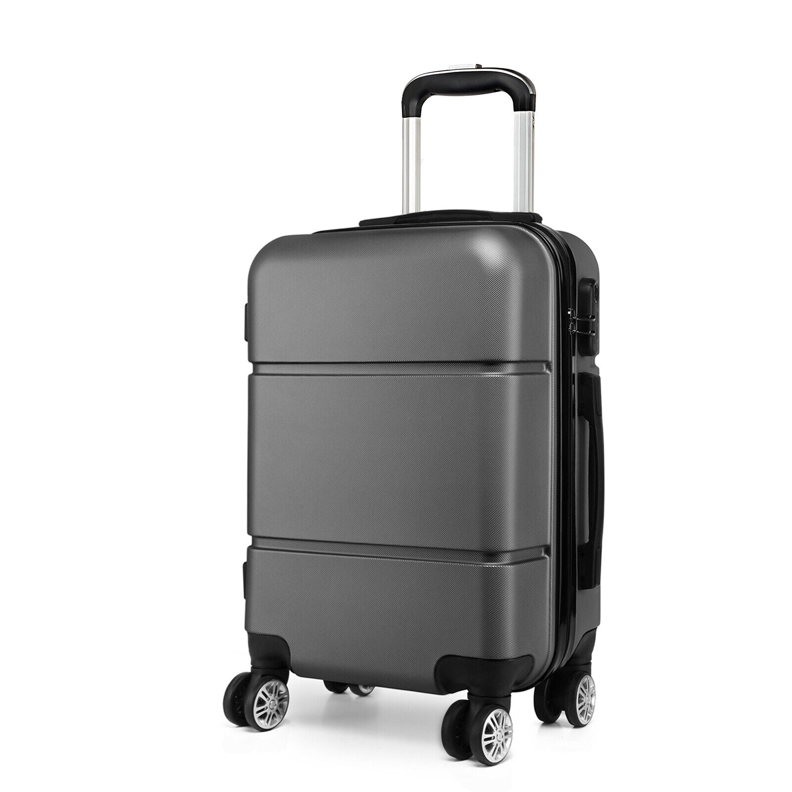 20 Inch Small Cabin Luggage Hard Shell Travel Suitcase Spinner 4 Wheels Case