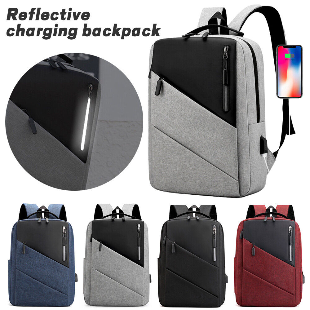 Ladies Men's Backpack Large Anti Theft Laptop Rucksack Travel Large School Bag