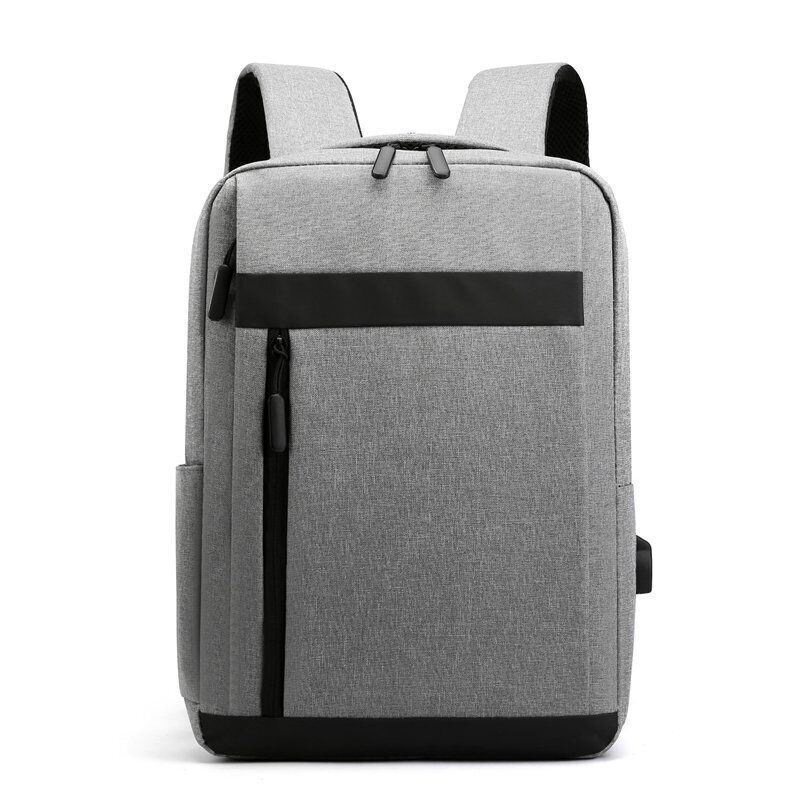 15.6 inch Mens Women Laptop Backpack Waterproof USB Rucksack School Shoulder Bag