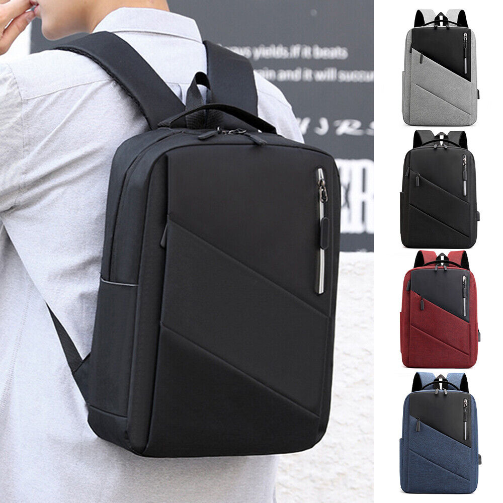 Ladies Men's Backpack Large Anti Theft Laptop Rucksack Travel Large School Bag