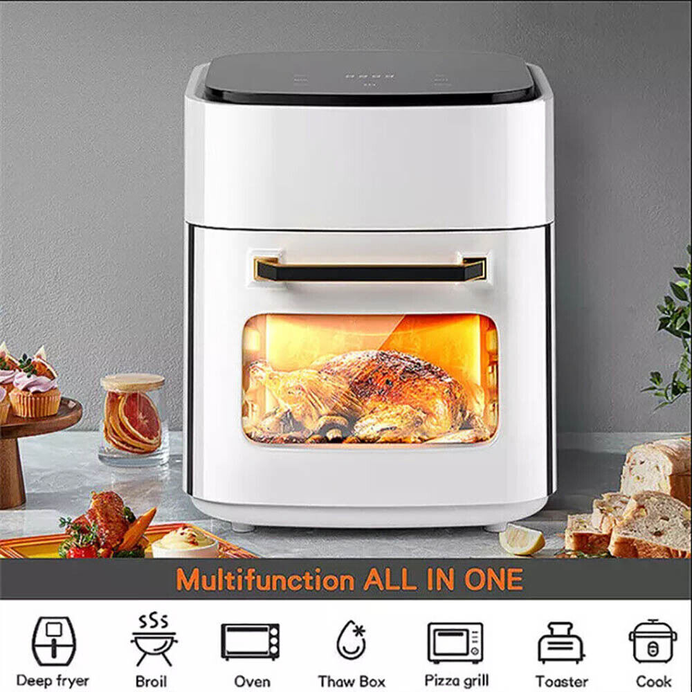 Air Fryer 15L Digital Kitchen Oven 1400W Oil Free Low Fat Healthy Frying Cooker