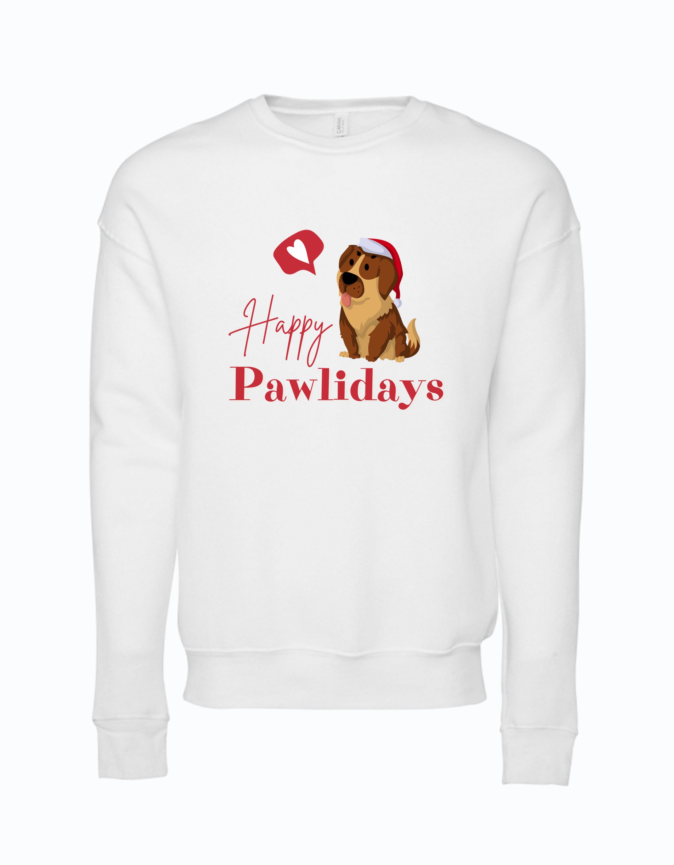 Happy Pawlidays Christmas Sweatshirt