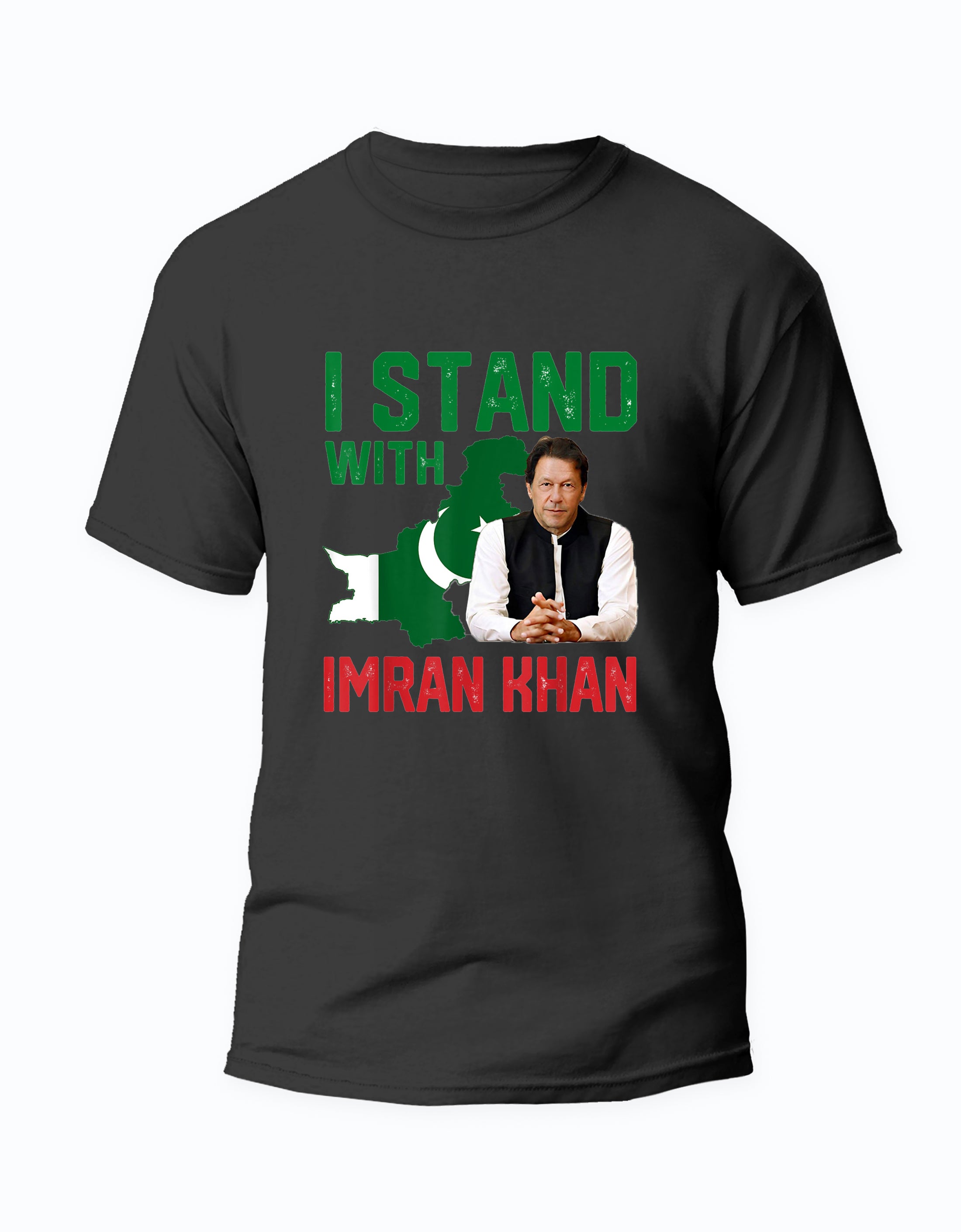 I Stand With IK Imran Khan PTI Shirt to Support Pakistan's ex Prime Minister Tee TShirt