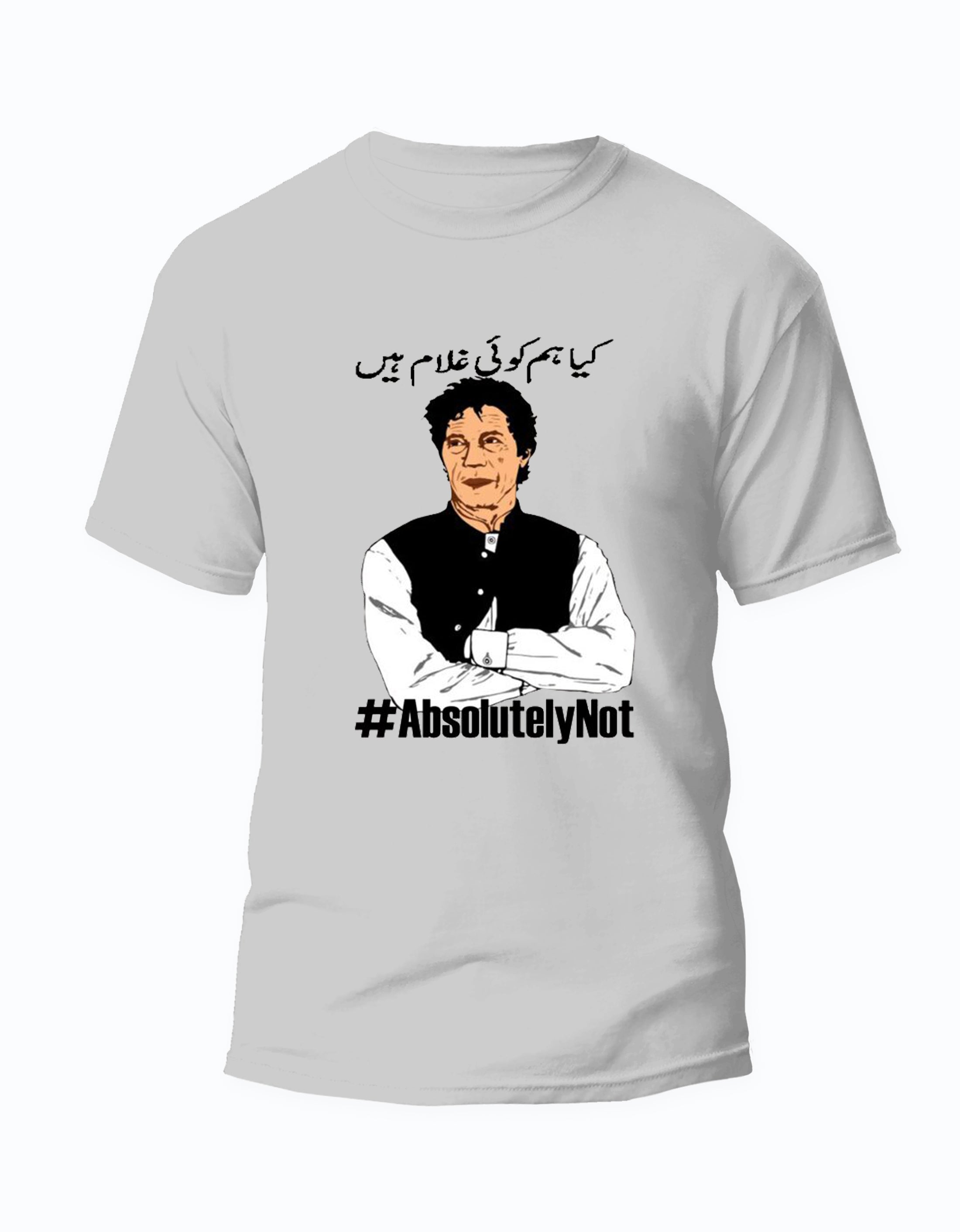 Kya Hum Koi Ghulam Hain IK Imran Khan PTI Shirt to Support Pakistan's ex Prime Minister Funny Humour Speech Tee TShirt Best Gift for him