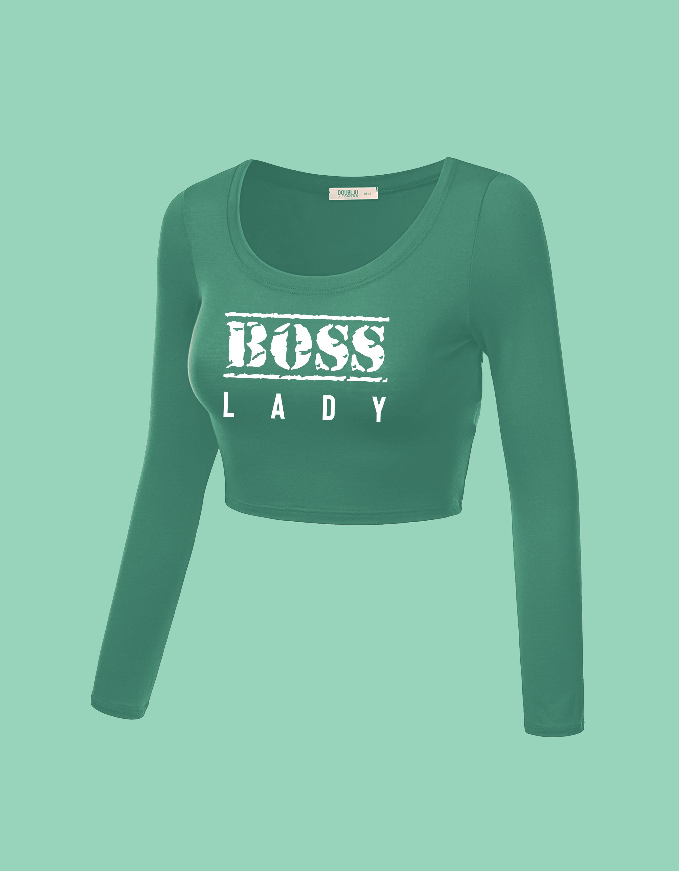 Boss Lady Crop Top