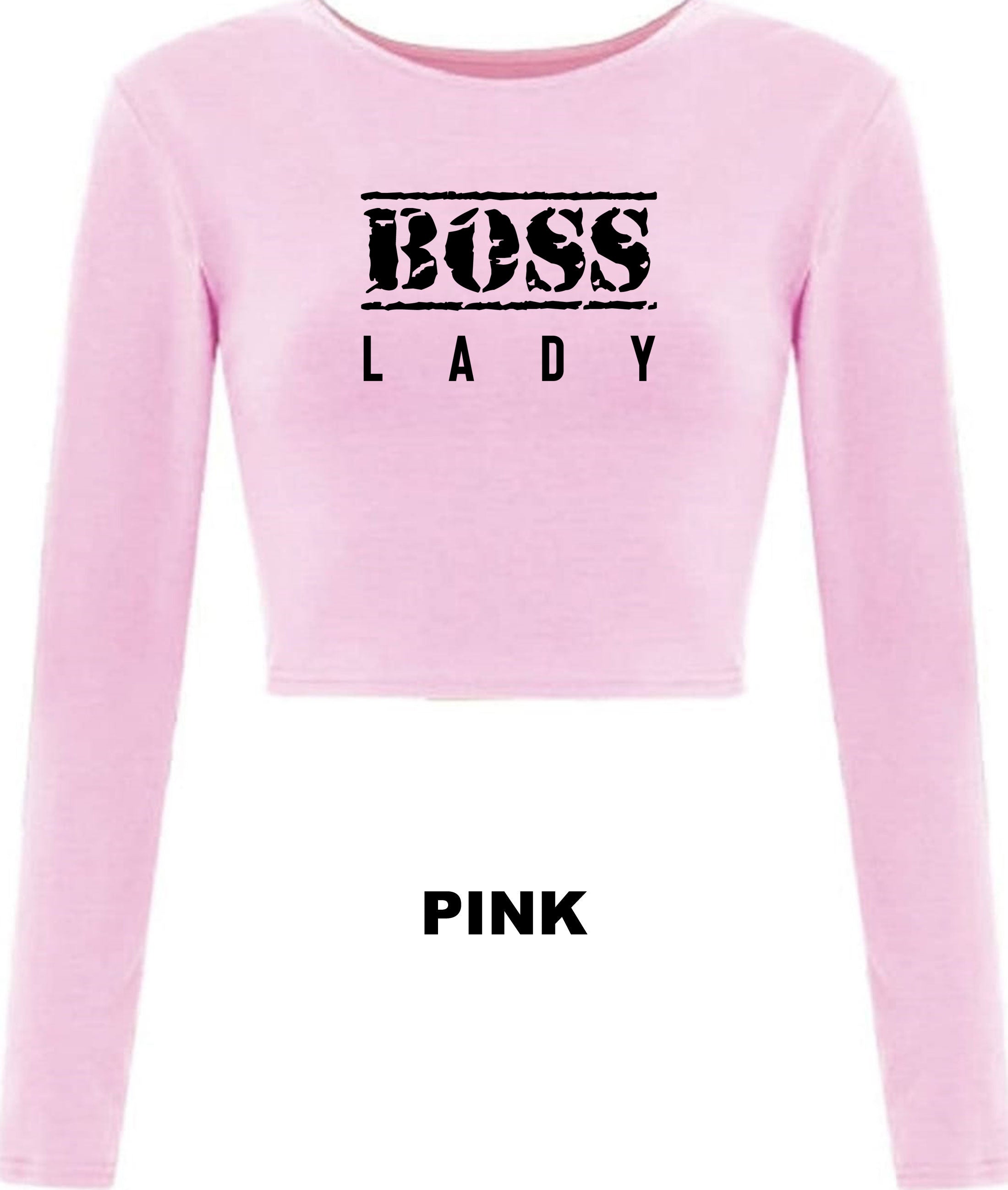 Boss Lady Crop Top