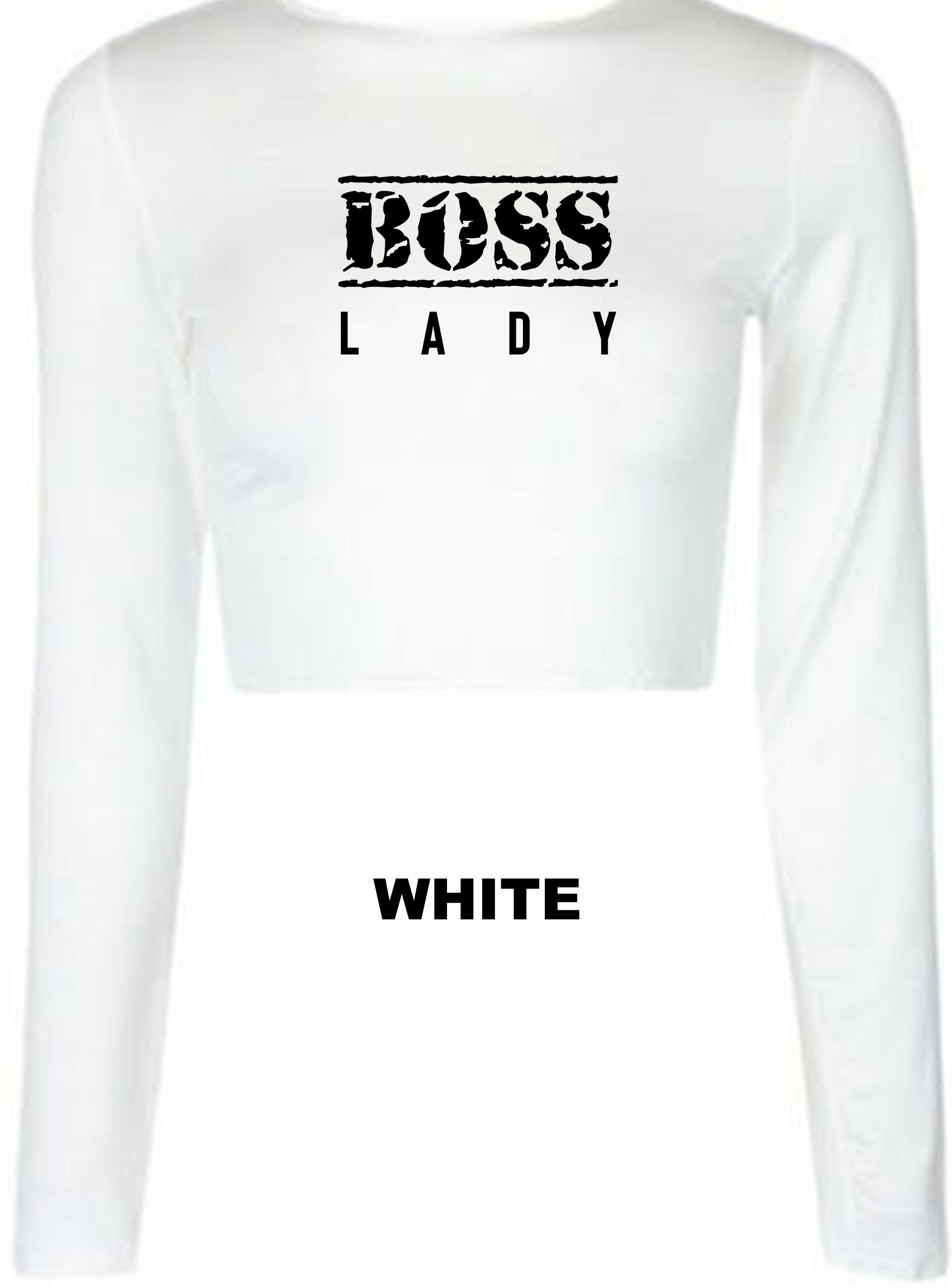 Boss Lady Crop Top