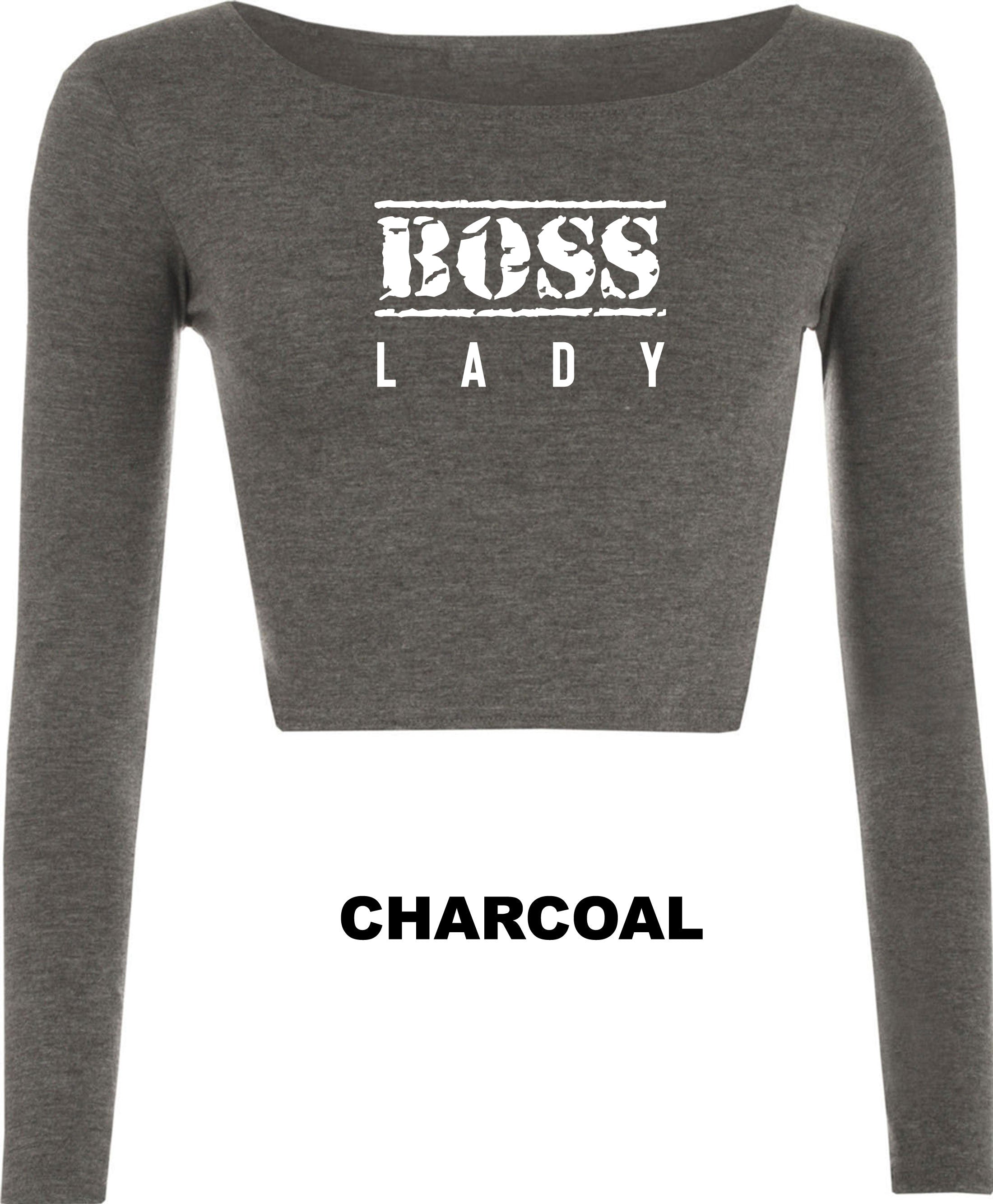 Boss Lady Crop Top